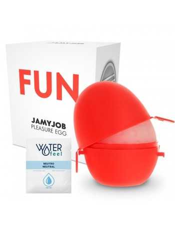 Jamyjob Egg Masturbator White Edition Discrett - MySexyShop