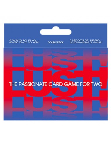 Lust the passionate card game. en, es | MySexyShop