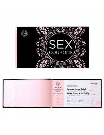 Secreplay sex coupons vales de canje sensuales (es/en) - MySexyShop.eu