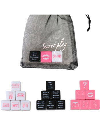 Secretplay game 3 dice (es / pt / en / fr) - MySexyShop (ES)