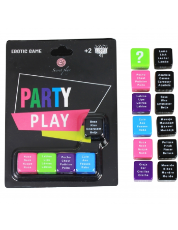 Secretplay juego party play 5 dados (es/pt/en/fr) - MySexyShop.eu