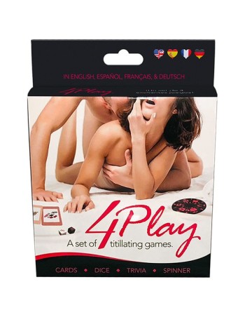4play set de juegos. 4play-spielsatz. es / en / de / fr - MySexyShop.eu