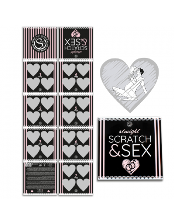 Secretplay scratch & sex juego parejas hetero (es/en/fr/pt/de) - MySexyShop.eu