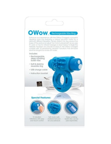 Screaming O Vibrating Rechargeable Ring OWow - MySexyShop.eu