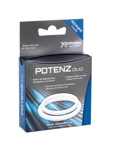Potenz duo ringe mittelweiss - MySexyShop.eu