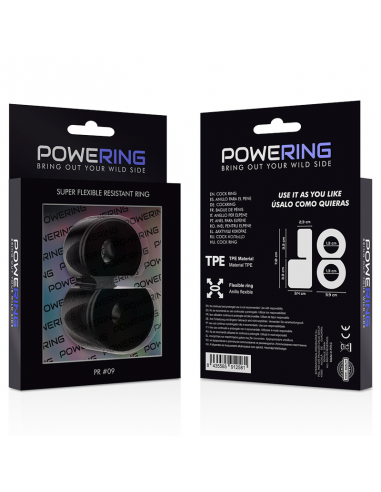 Powering super flexible resistant ring double pr09 black