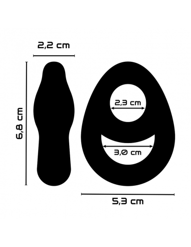 Powering super flexible resistant ring pr14 double black |