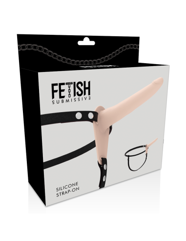 Fetish submissive arnés silicona flesh 15cm - MySexyShop.eu