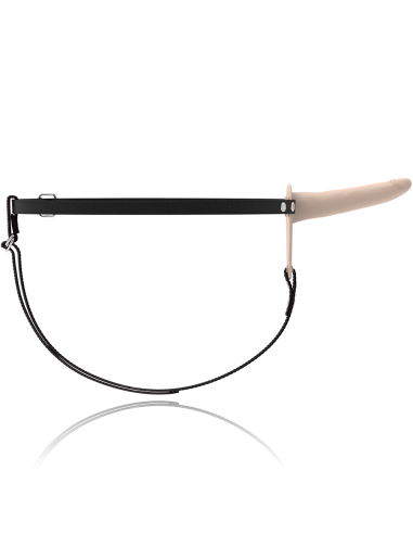 Fetish submissive silicone strap-on vibrator flesh 15cm | MySexyShop (PT)