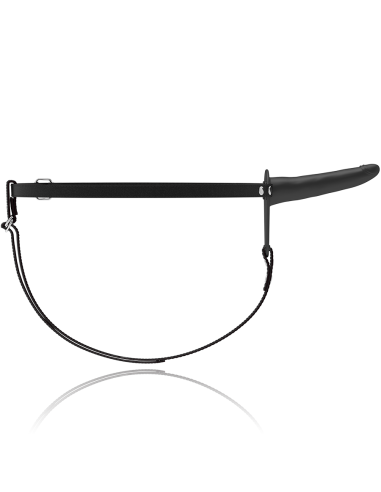 Fetish submissive arnés vibrador silicona negro 15cm - MySexyShop.eu