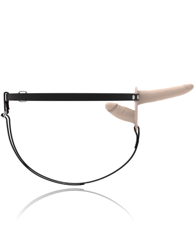 Fetish submissive arnés doble penetración vibrador flesh up - MySexyShop.eu