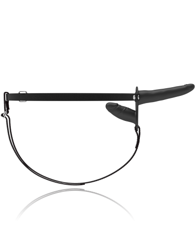 Fetish submissive arnés doble penetración vibrador negro - MySexyShop.eu