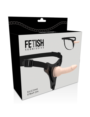 Fetish Submissive Arnés Silicona Flesh Realistic 16cm -