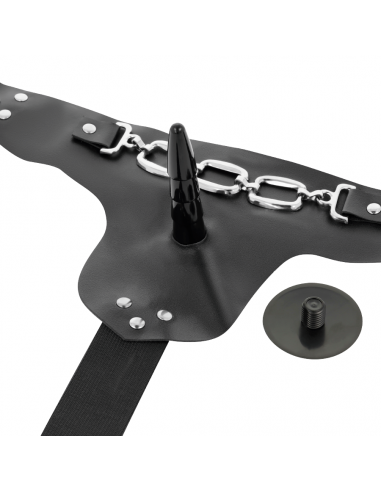 Harness attraction árnes george realistico vibrador 19 x 4cm - MySexyShop.eu