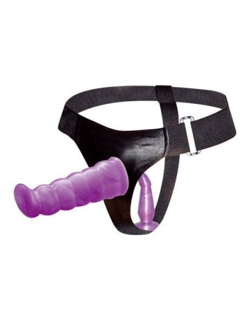 Ultra harness female anal and vaginal purple | MySexyShop