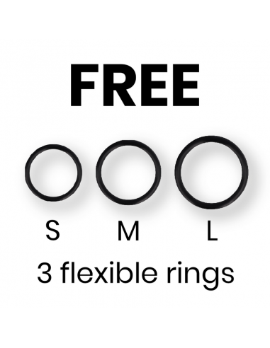 Xray harness with silicone rings free | MySexyShop