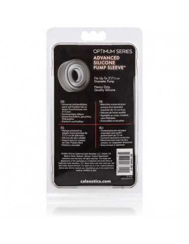 Manchon De Pompe Calex Adv Silicone Noir - MySexyShop