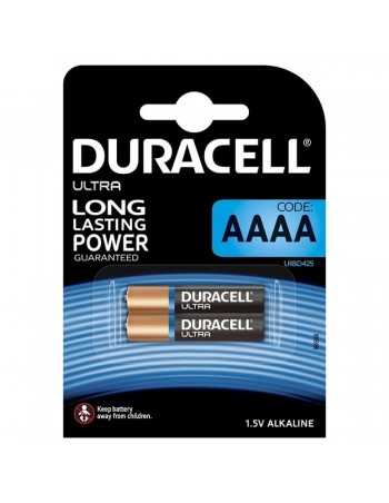 Duracell ultra power alkaline batterie aaaa mx2500 1,5v blister * 2 - MySexyShop.eu