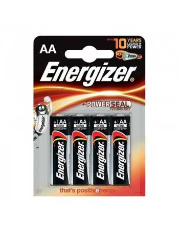 Energizer alkaline power battery aa lr6 *4 - MySexyShop (ES)