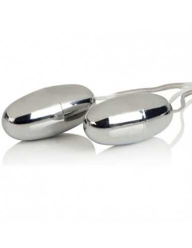 Calex vibrating bullets silver duo | MySexyShop
