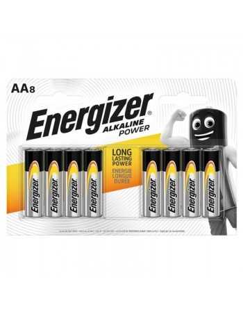 Energizer power alkalibatterie aa lr6 8 einheit - MySexyShop.eu