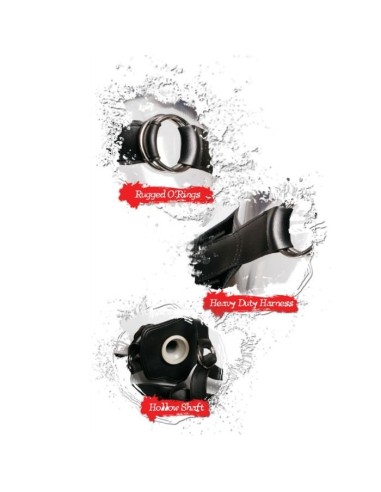 Fetish fantasy extreme hollow strap-on schwarz - MySexyShop.eu