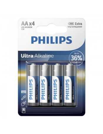 Philips ultra alkalibatterie aa lr6 4 einheit - MySexyShop.eu