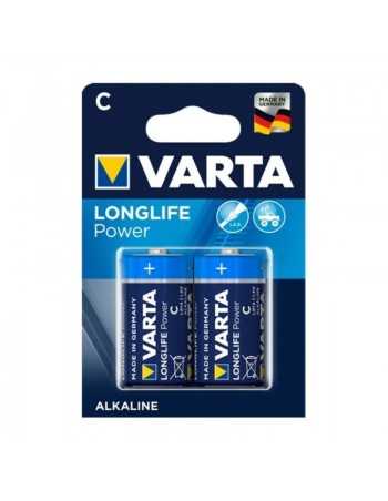 Varta Longlife Power Pile Alcaline C Lr14 2 Unité - MySexyShop