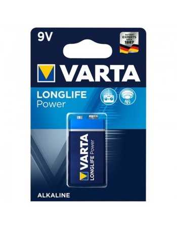 Pile Alcaline Varta Longlife Power 9v Lr61 1 Unité - MySexyShop