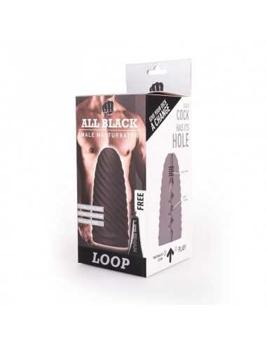 All black masturbator loop | MySexyShop