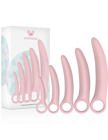 Intimichic Set 5 Piezas Dilatador Silicona - MySexyShop