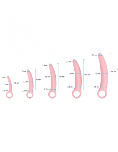 Intimichic Set 5 Piezas Dilatador Silicona - MySexyShop