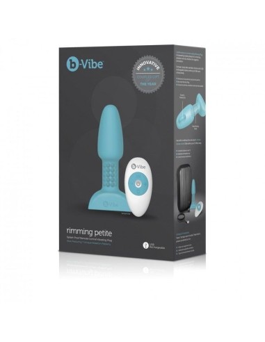 B-vibe rimming control remoto anal plug petite teal - MySexyShop.eu
