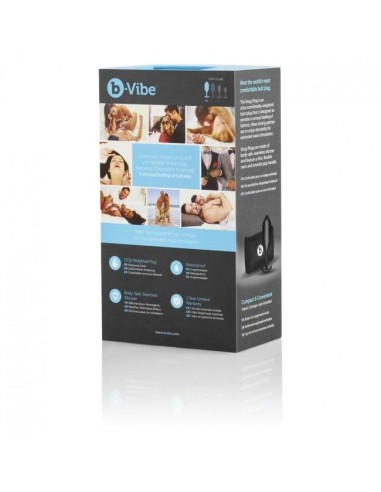 B-vibe snug plug anal 4 negro - MySexyShop.eu