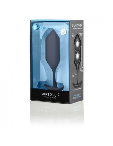 B-vibe snug plug anal 4 negro - MySexyShop.eu