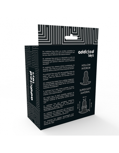 Addicted large anal dilator 15 cm transparent | MySexyShop