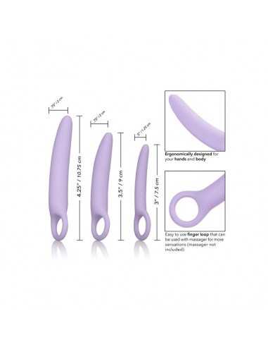 Dr. laura berman alena set mit 3 silikondilatoren - MySexyShop.eu