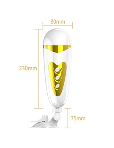 Masturbador masculino con vibracion y sonido sally pretty love - MySexyShop.eu