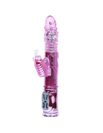 Rechargeable vibrator multifunction with clit stimulating
