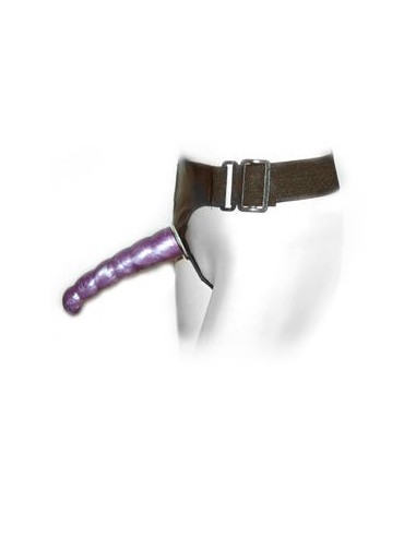 Ultra harness female anal and vaginal purple