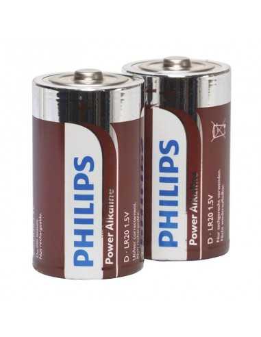 Philips power alkaline pila d lr20 pack 2 | MySexyShop (PT)