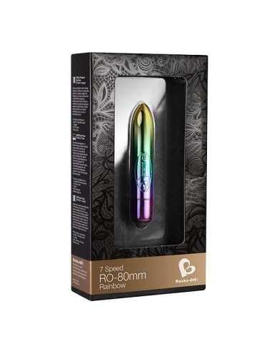Rocks-Off Ro-80mm 7-Speed Rainbow - MySexyShop