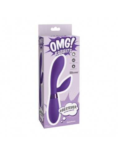 Omg bestever silicone vibrator lilac | MySexyShop
