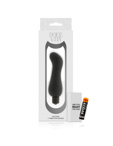 Dolce vita g-spot black silicone | MySexyShop