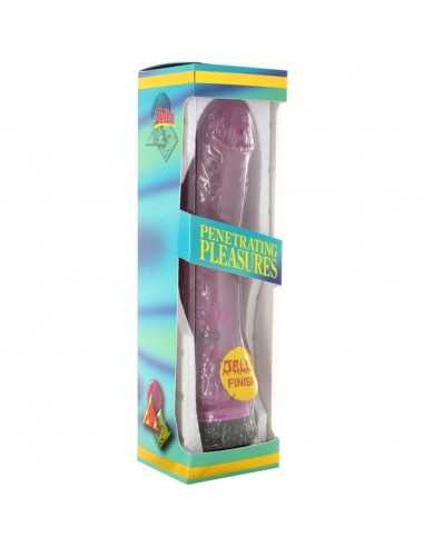 Sevencreations jelly vibrator lavender 21,5 cm