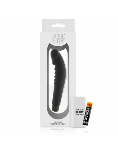 Dolce vita realistic pleasure black silicone | MySexyShop (PT)