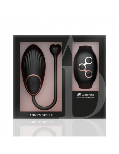Anne s desire egg wirless technology watchme black / gold |