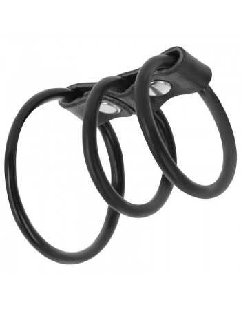 Darkness flexible cock rings set of 3 - MySexyShop.eu