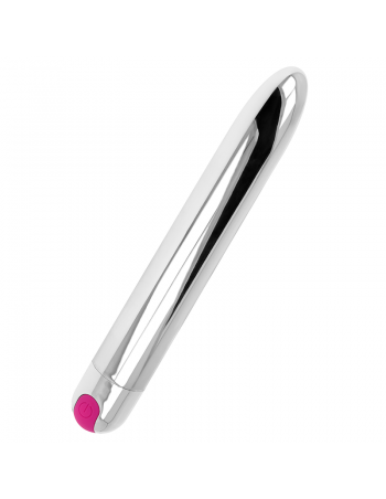 Ohmama vibrador silver recargable 10 modos 18.5 cm - MySexyShop.eu