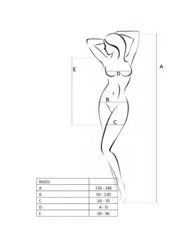 Passion Bodystocking bs025 Dress Style - MySexyShop.eu